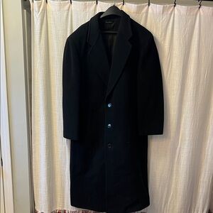 Stafford Classic Black Trench Coat